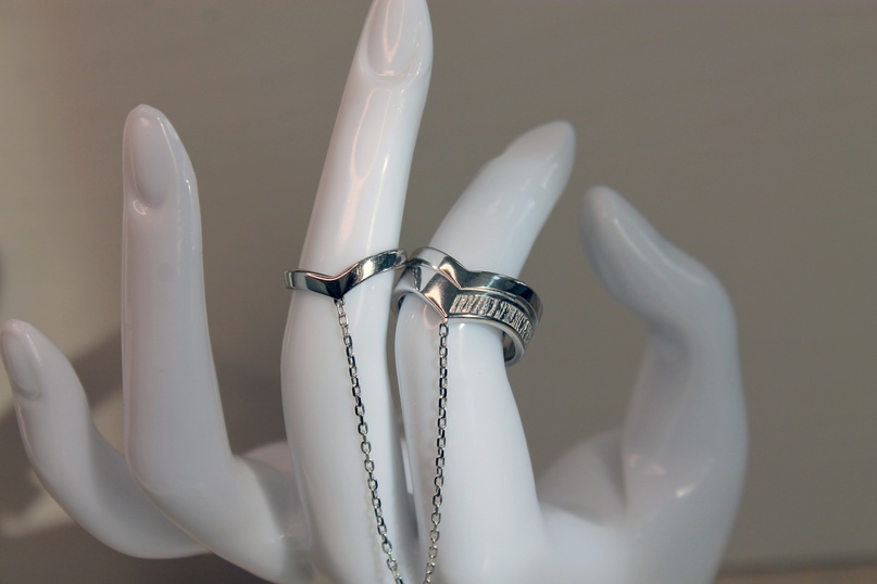 Кольцо двойное