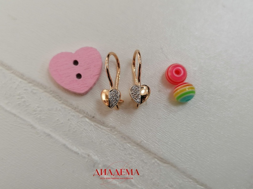 Серьги детские